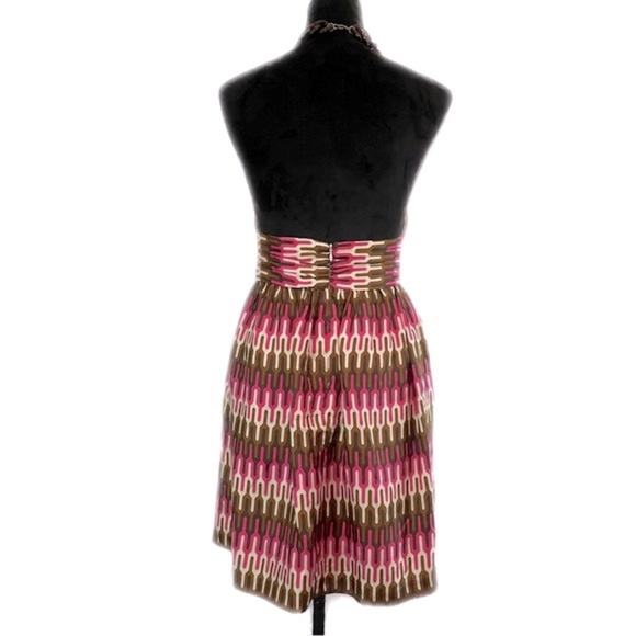 EUC - Milly of New York Geo Silk Halter - Picture 3 of 8